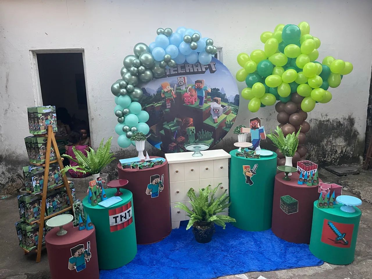 Decoração minicraft aniversário ? 