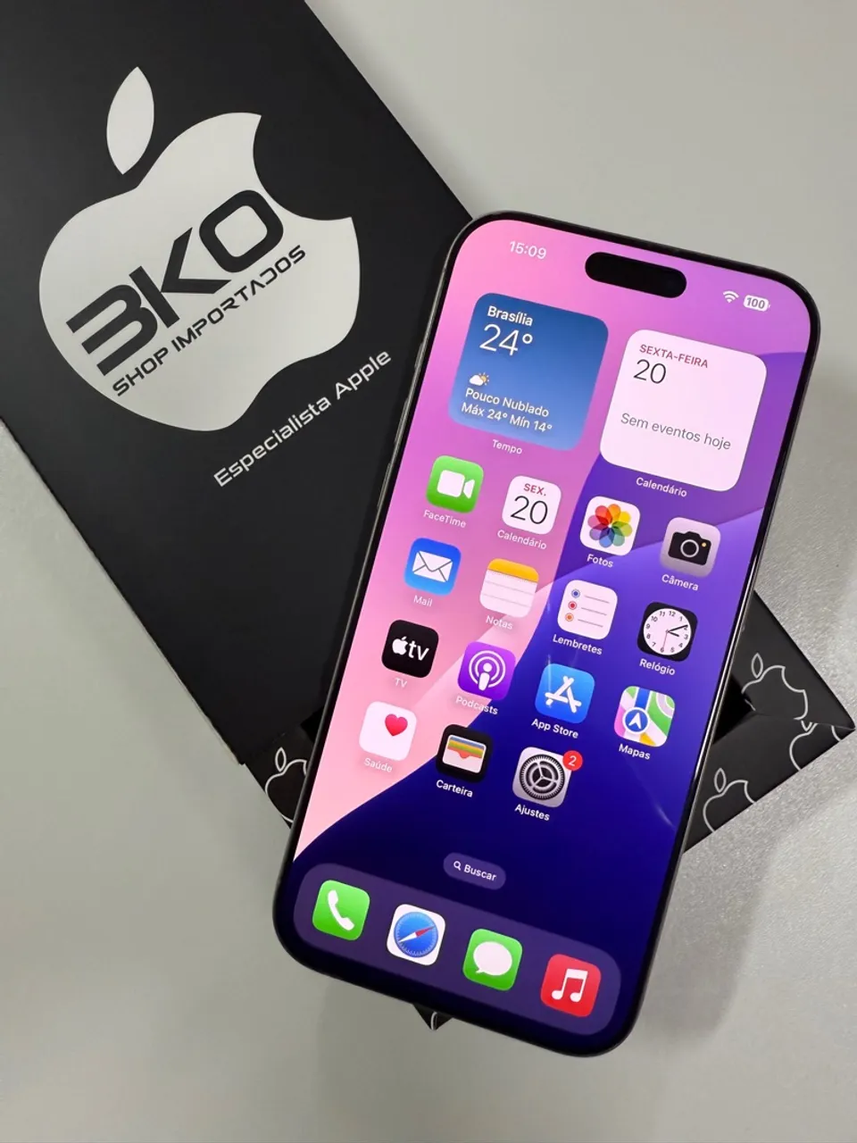 iPhone 16 Pro Max 512Gb Natural / Loja Física Para Retirada / Até 18x Cartão