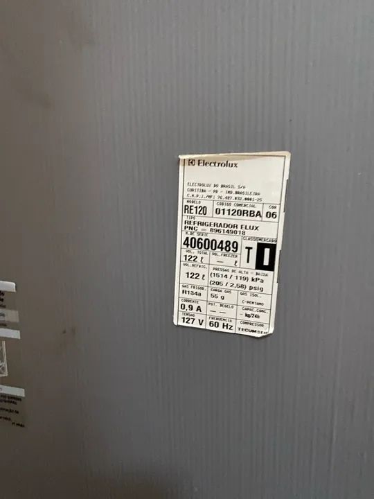 Frigobar Electrolux 110V 122L  - Foto 2