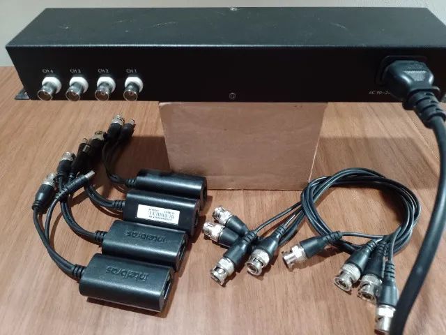 Power balun 4 portas Intelbras - completo - Foto 4