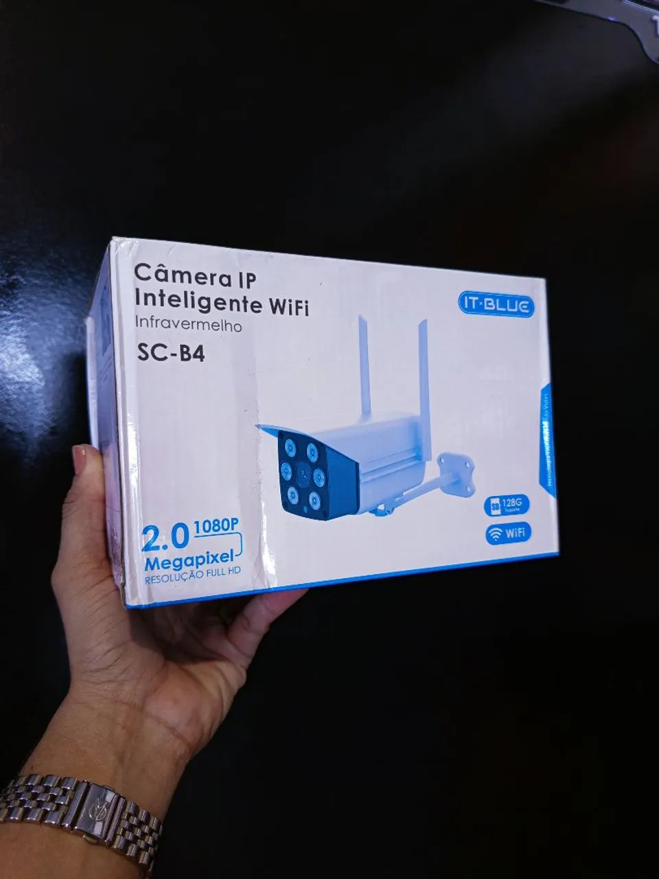 Câmera IP Inteligente WiFi SC-B4 - 2.0 Megapixel 1080P Full HD