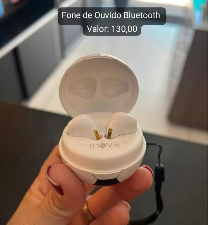 Fone de Ouvido Bluetooth Inova