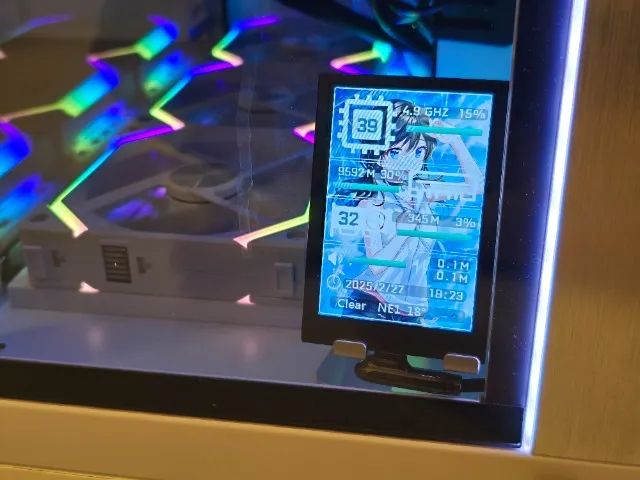 Mini tela De 3,5 Polegadas, Usb Tipo C, Ips, PC gamer Informações do hardware - Foto 5