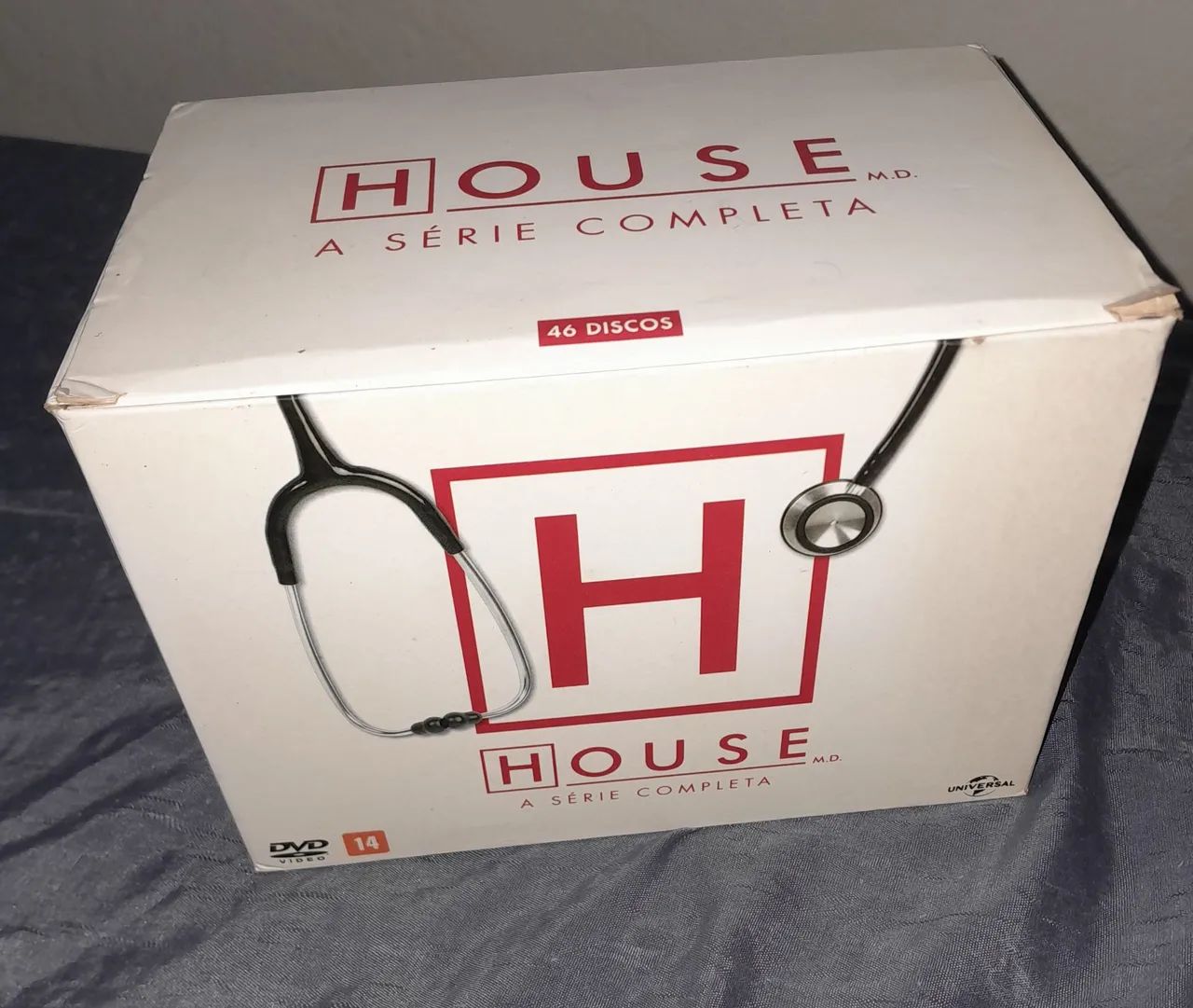 Box dvds House- a série completa 