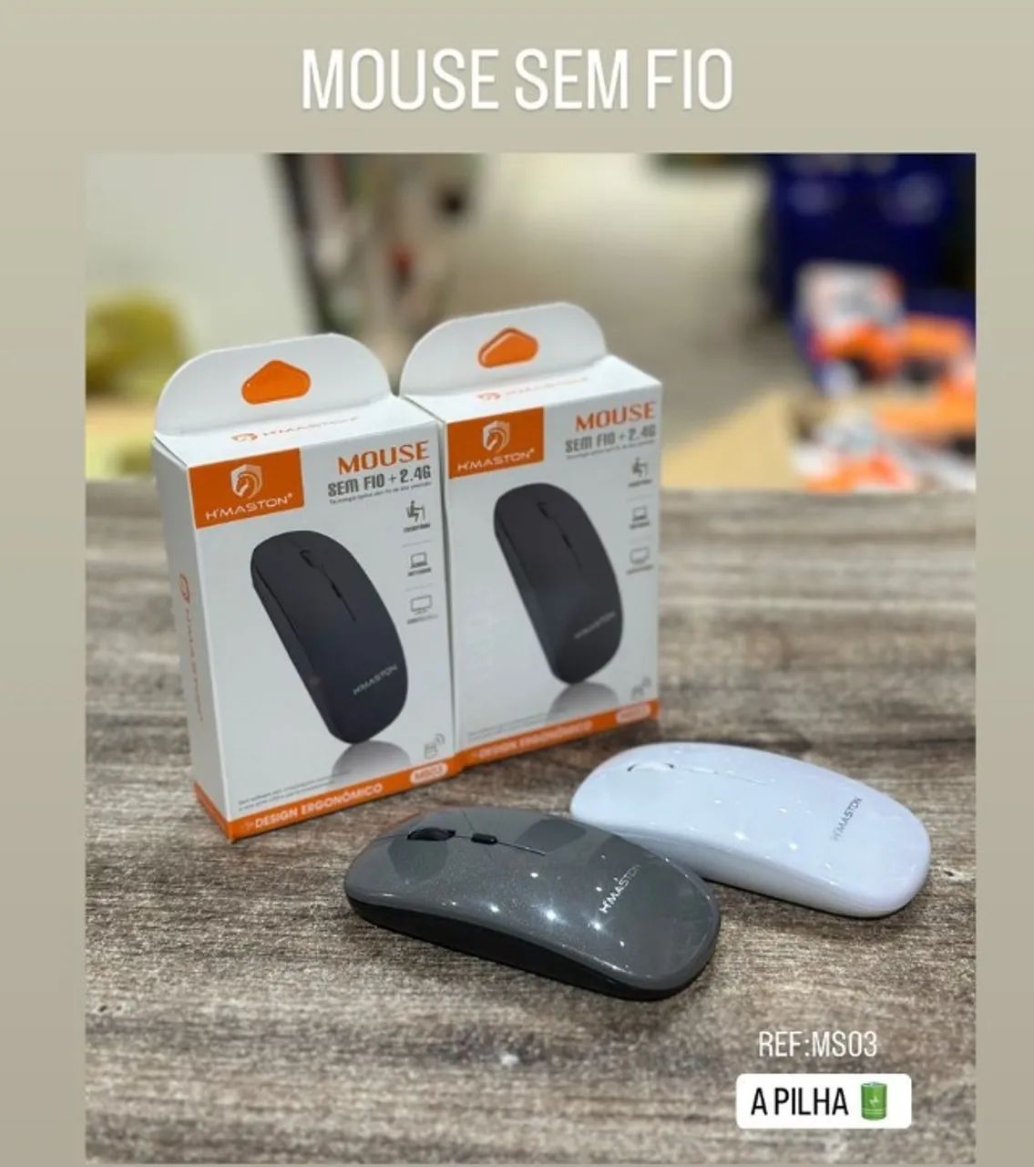 MOUSE SEM FIO