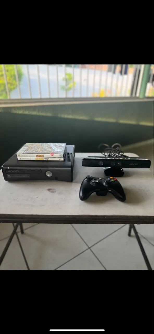 Vendo X box 360 com kinect  - Foto 2