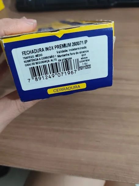 Fechadura externa Inox Premium - Foto 2