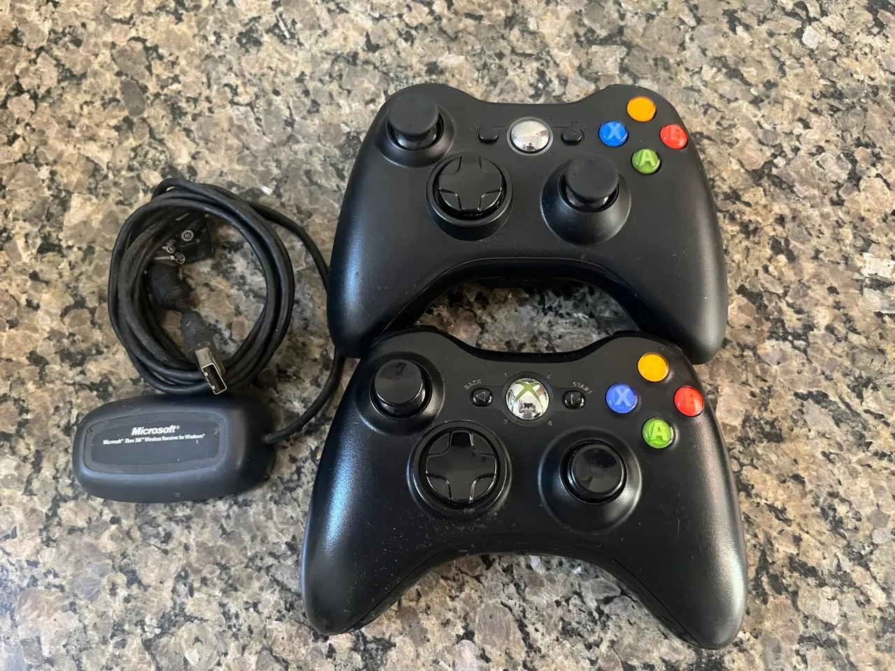 Controles Xbox 360 com Receptor Wireless