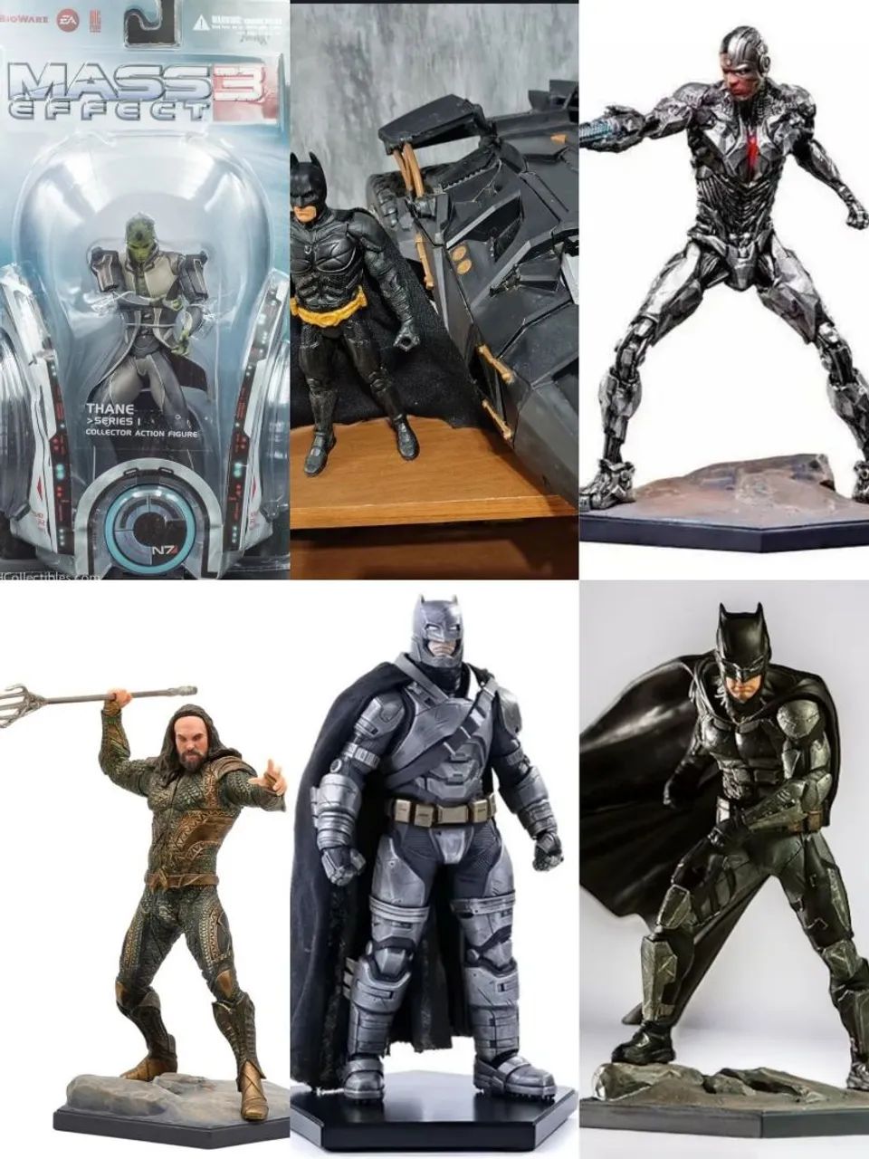 ACTION FIGURES BATMAN, SUPERMAN, MULHER MARAVILHA,SPIDERMAN, IRON STUDIOS, MARVEL SELECT - Foto 3