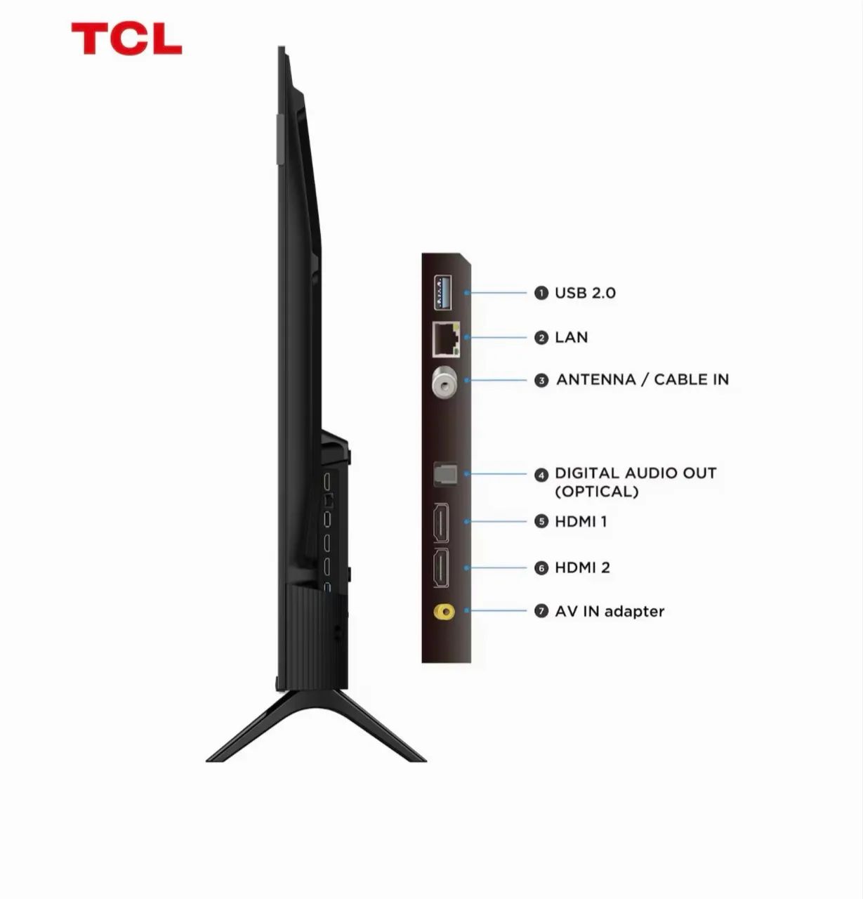 Smart TV TC 32 Polegadas Lacrada  - Foto 3