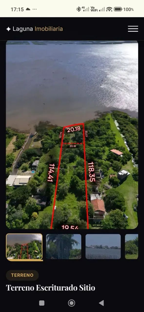 Terreno beira da lagoa - Foto 2