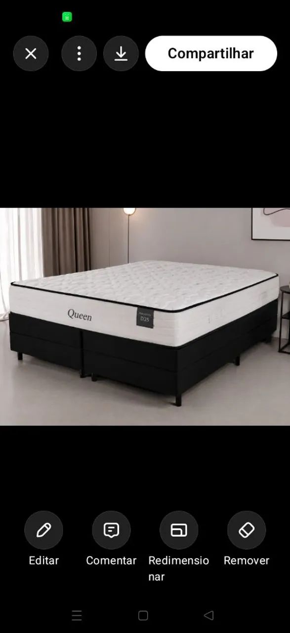 Vende se cama Queen semi nova  - Foto 2