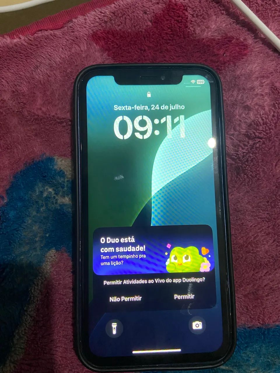 IPHONE XR NA CARCAÇA DO 17 pro max - Foto 5