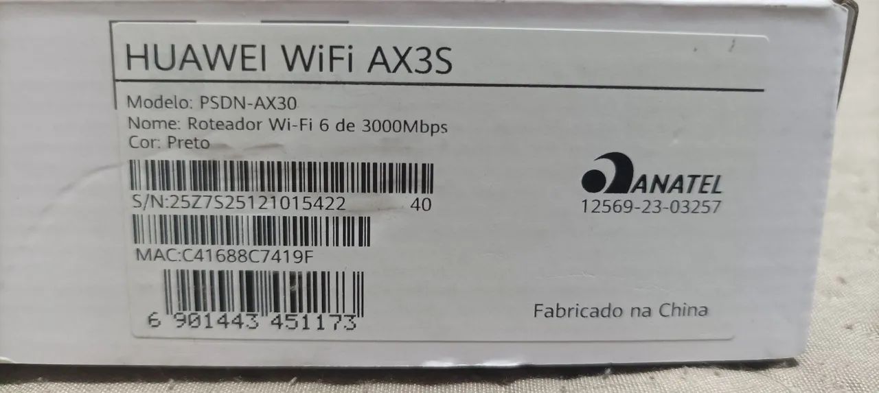 Roteador HUAWEI WiFi AX3S  - Foto 2
