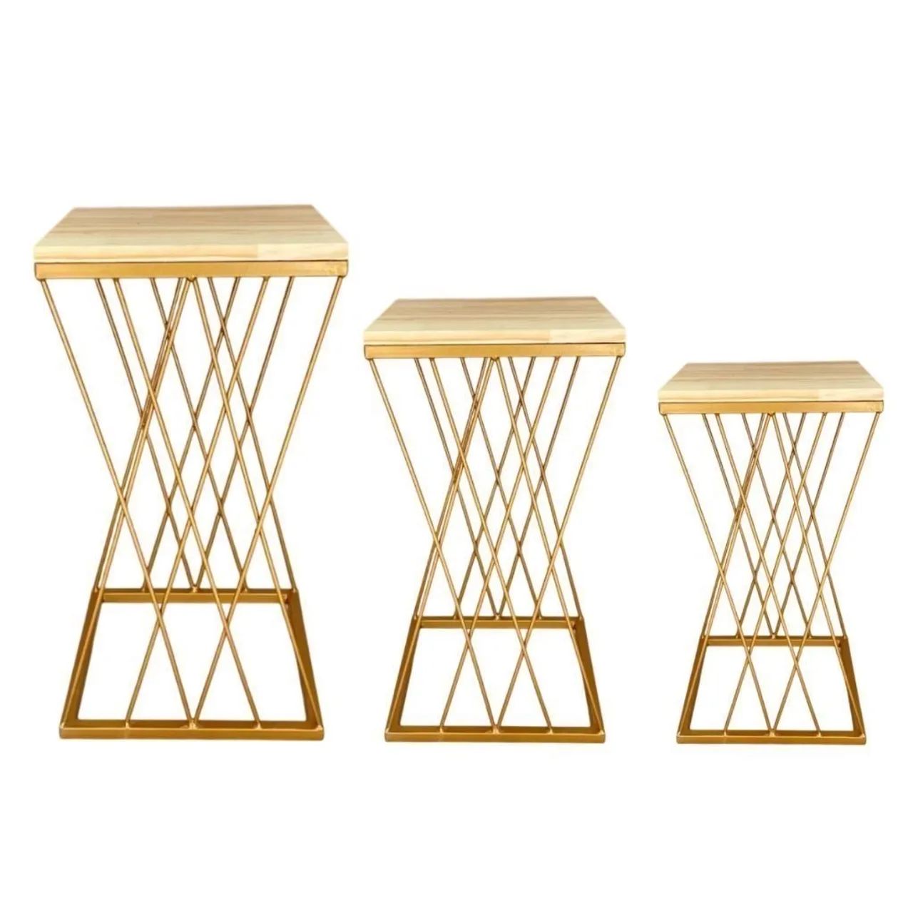 Pegue e monte /kit trio de mesa