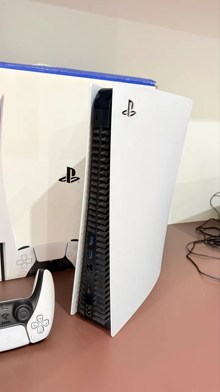 PS5 Fat C/ Leitor - Seminovo (Com garantia)  - Foto 2