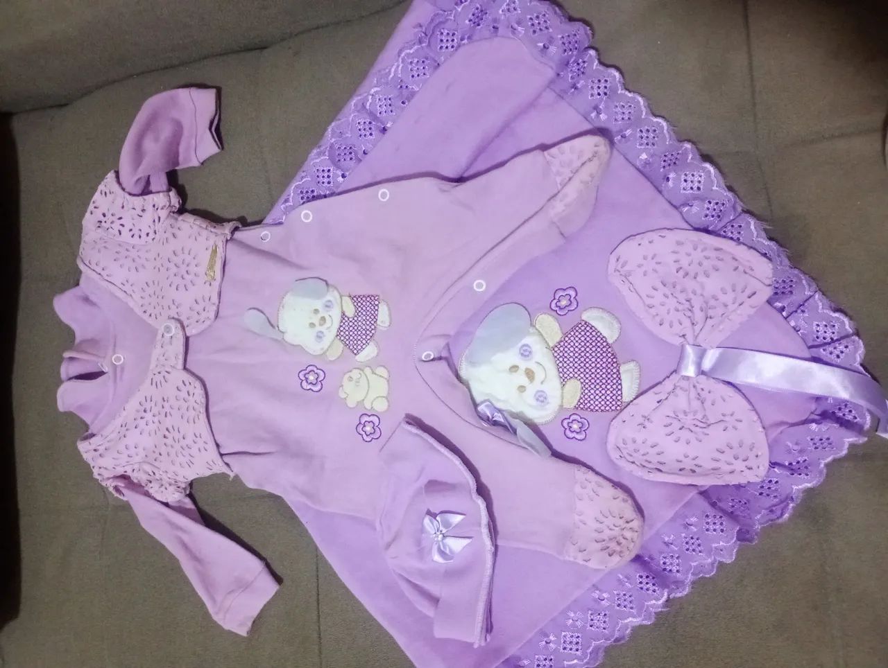 Saída maternidade Menina