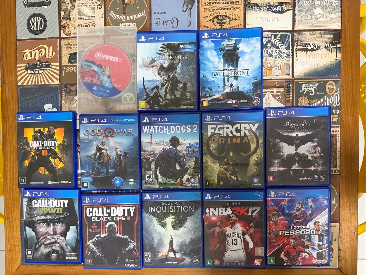 JOGOS PS4 