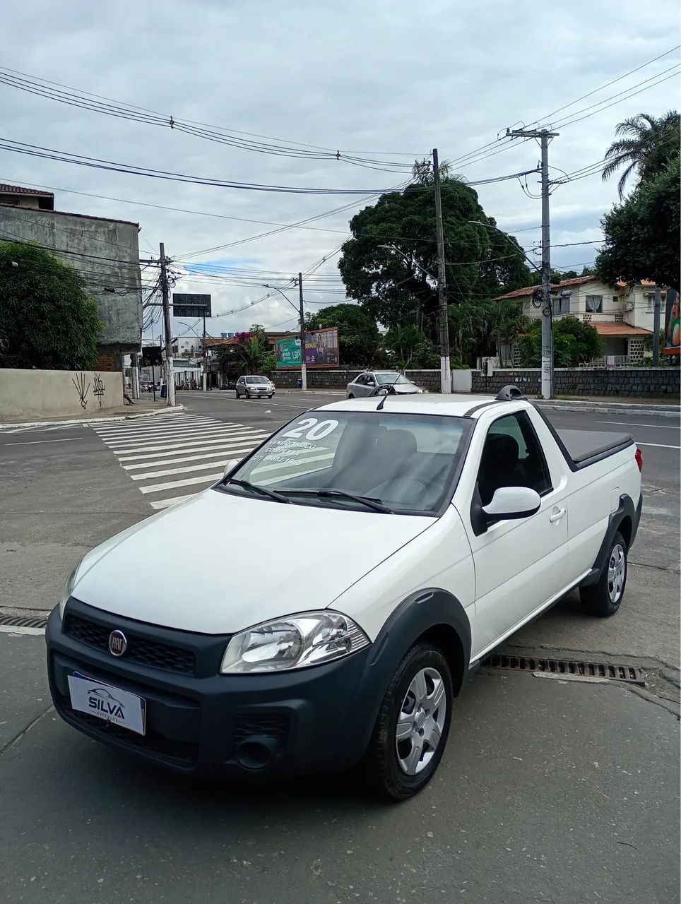 Fiat Strada Working Hard 1.4 Fire Flex 8V CS 2020 - Foto 4