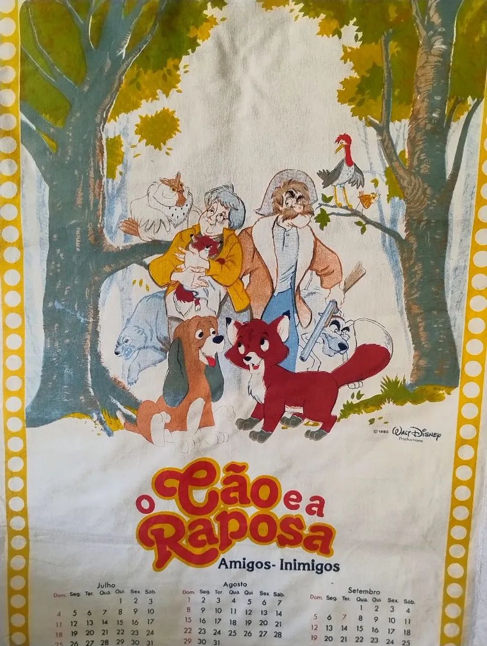 Calendário Disney 1982 - Foto 3