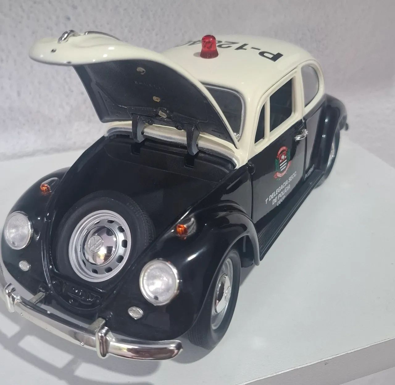 Fusca Polícia Civil GreenLight - Hobbies e coleções - Fonte Santa