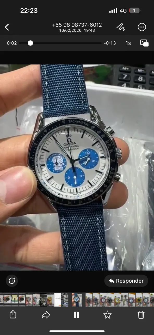 Relógio omega snup 