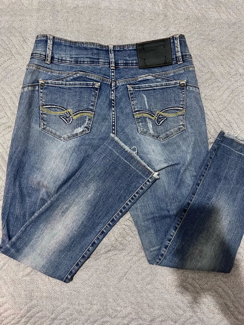 Calça jeans Claudia Rabelo  - Foto 2