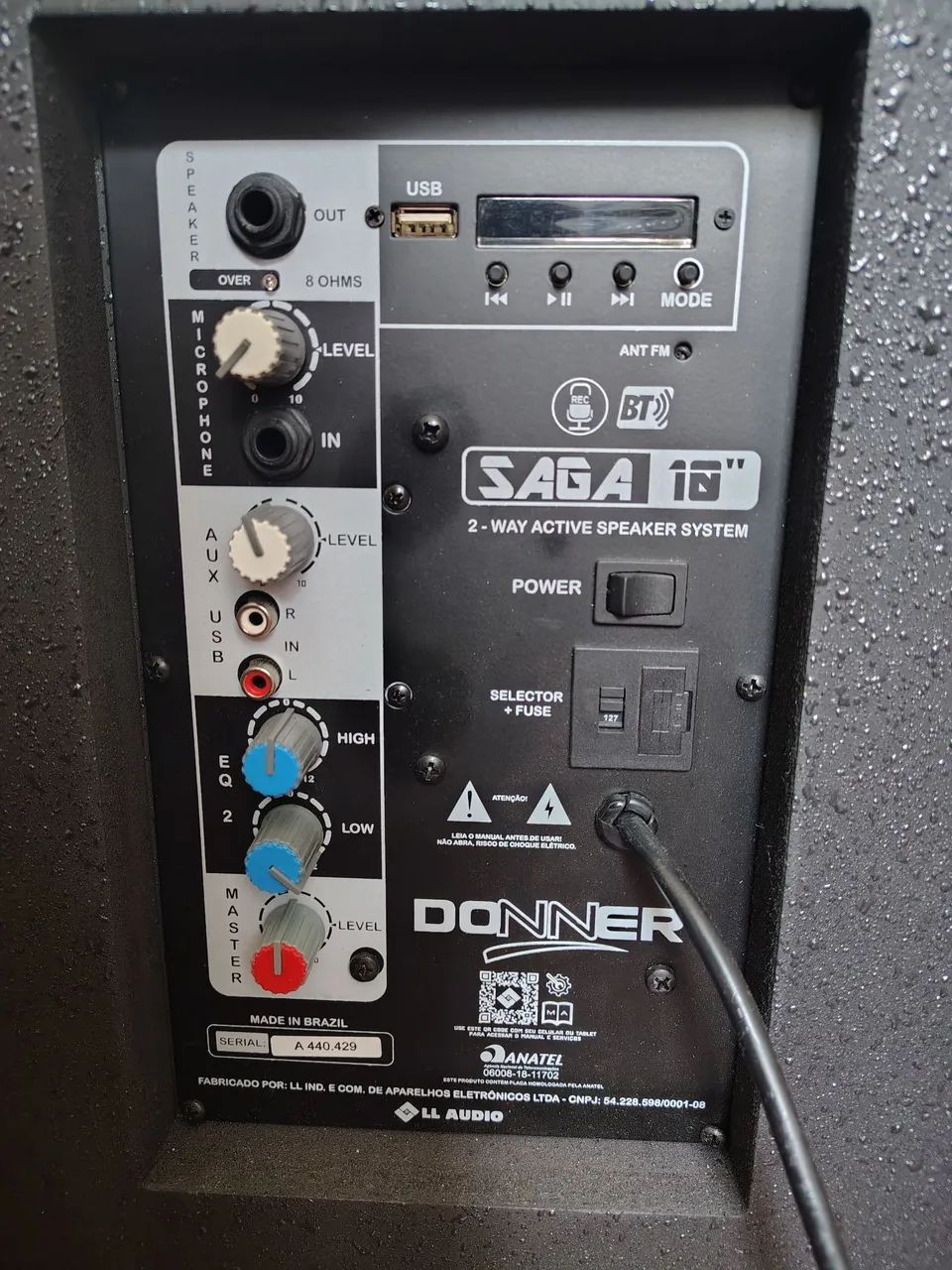 Caixa Ativa Saga 10'' 200w - Donner  - Foto 4