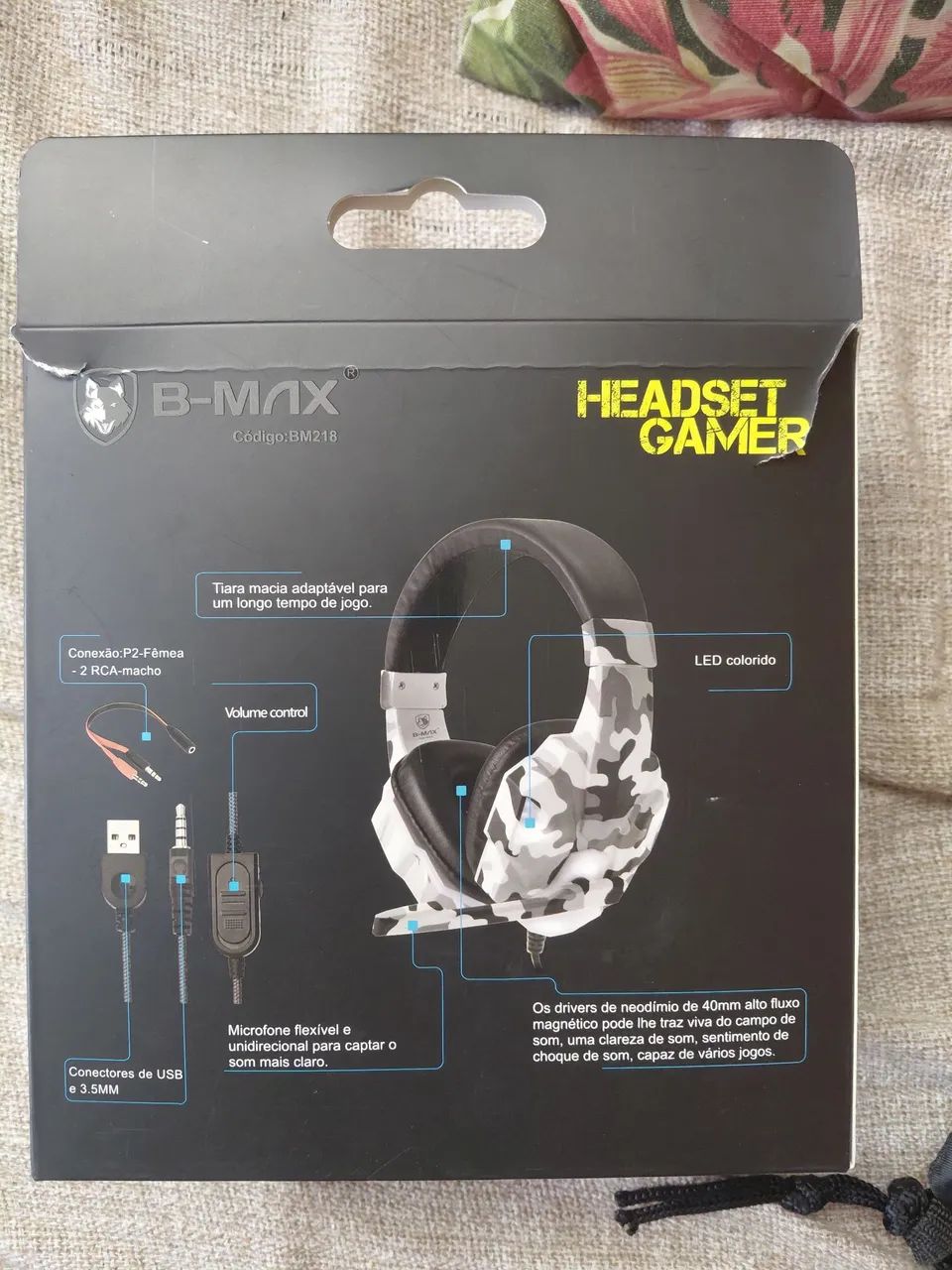 Headset Gamer B-MAX BM218 ? - Foto 5