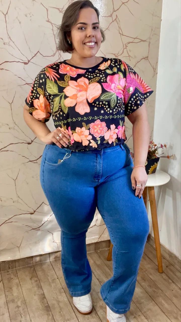 Cropped Inspiração Farm Plus Size