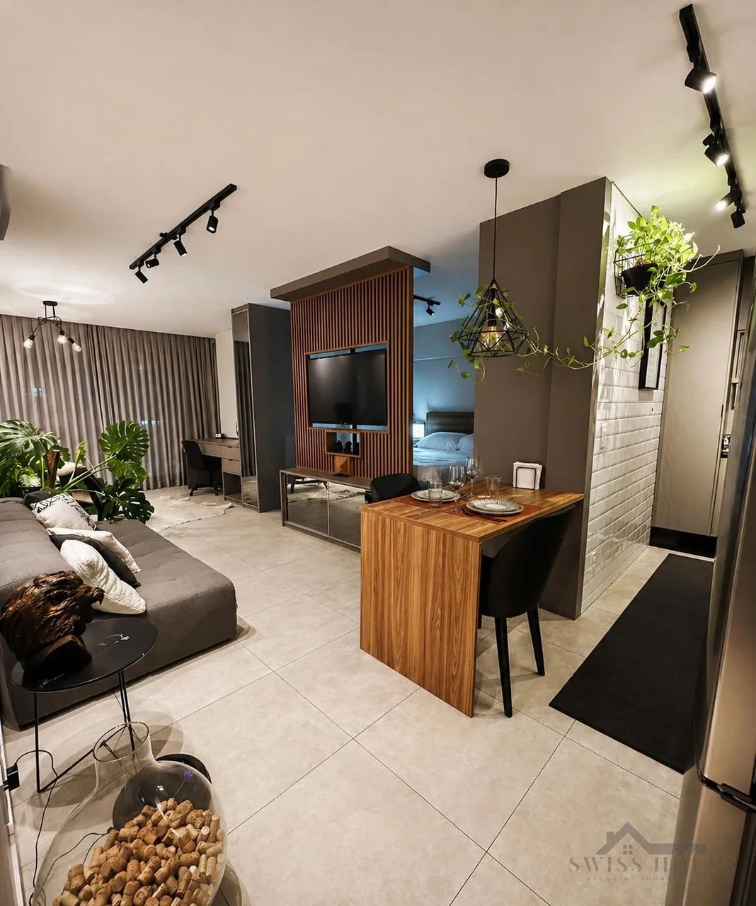 Studio mobiliado à venda no Centro em Campinas/SP.