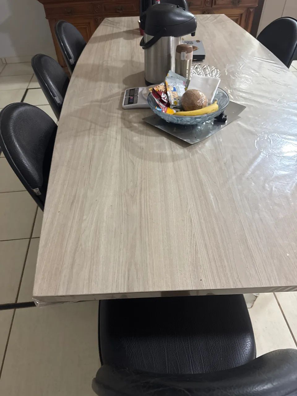 Mesa escritório e cadeiras  - Foto 2