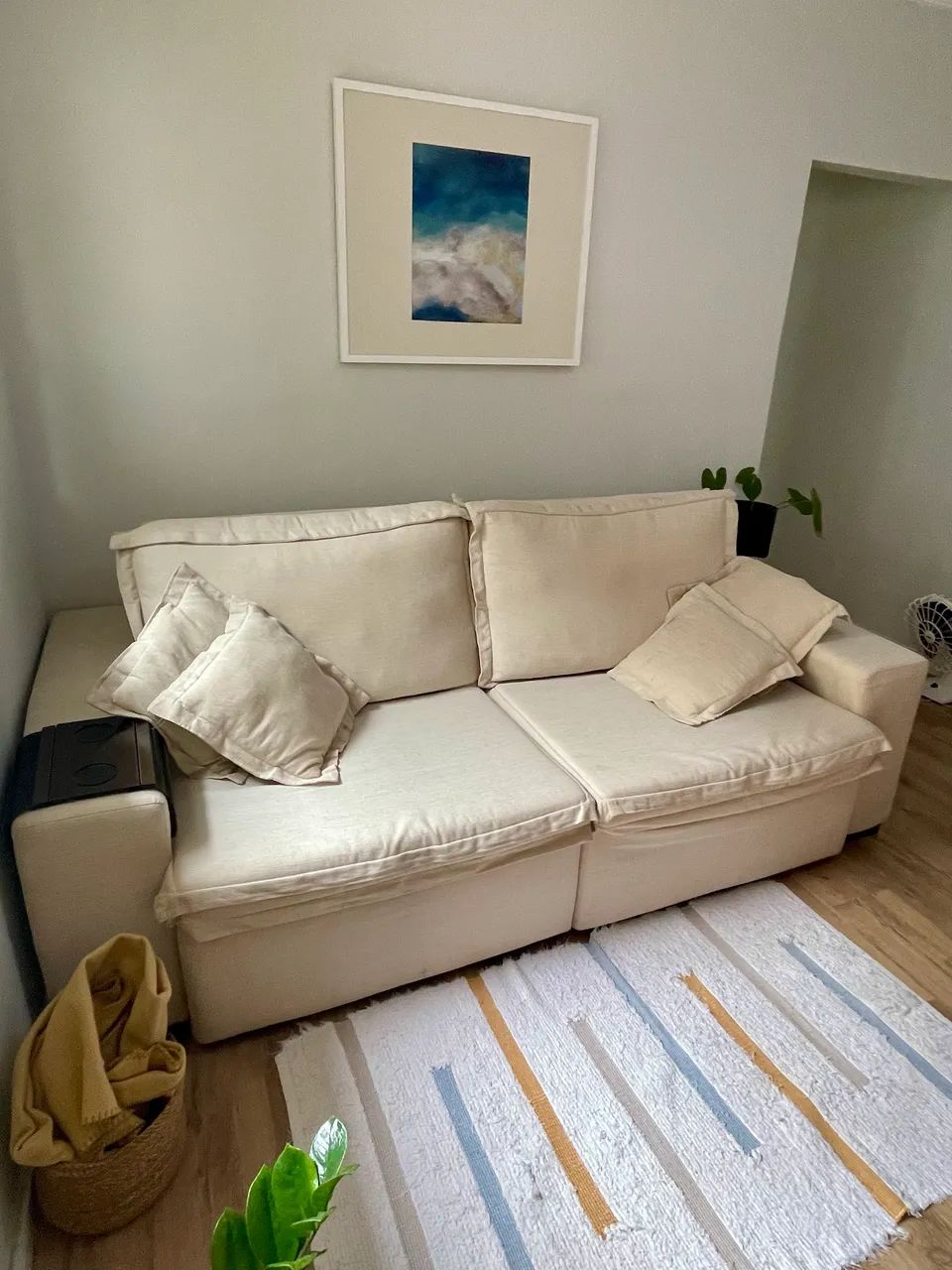 Sofá Linho 4 lugares65704308880258121