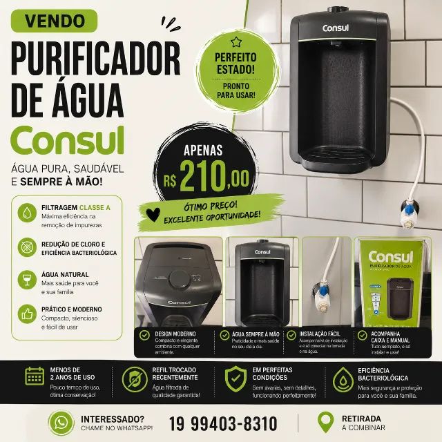 Filtro de água  - Foto 4
