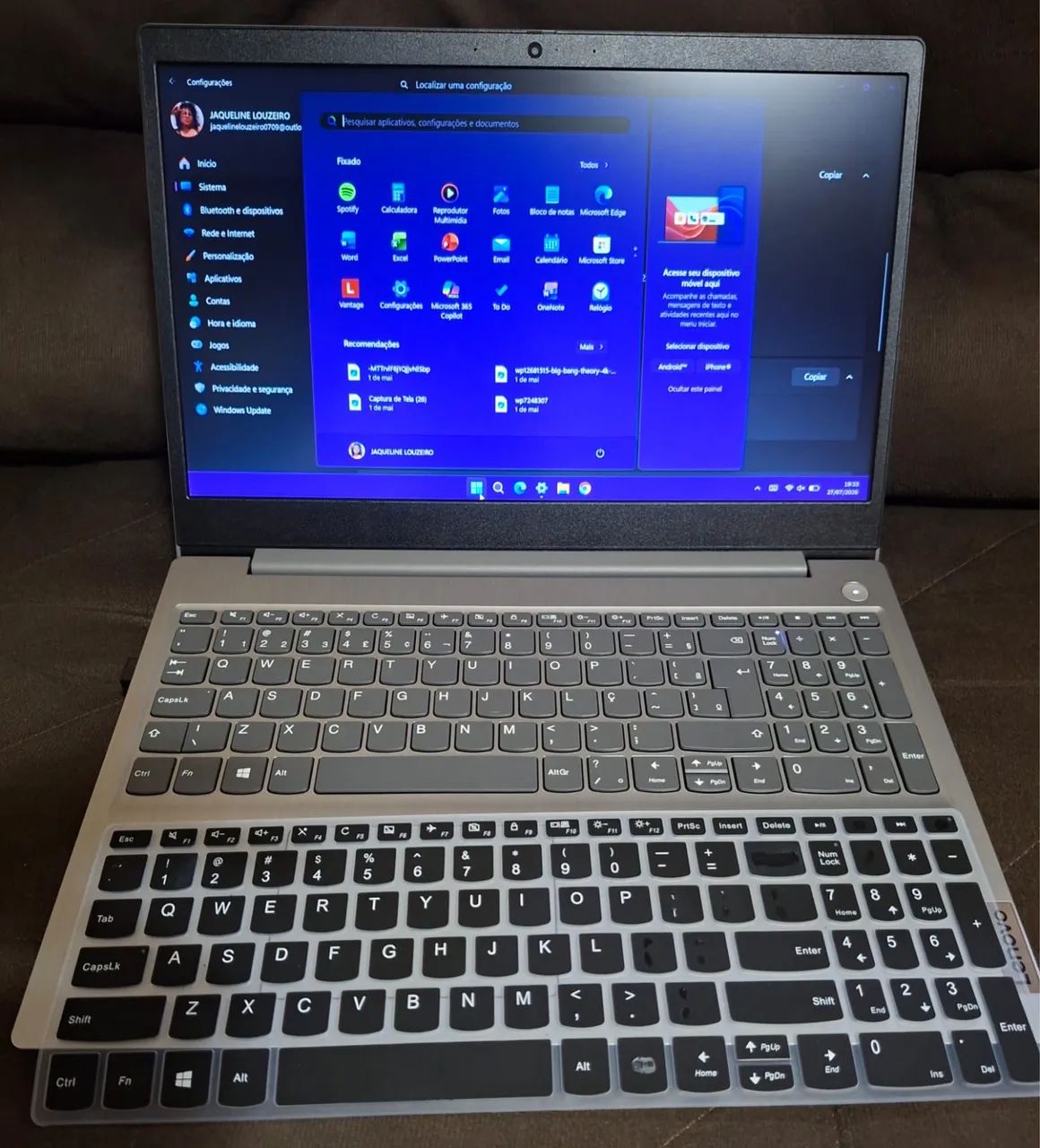 Notebook Lenovo IdeaPad 3 15IGL05 - Excelente Estado