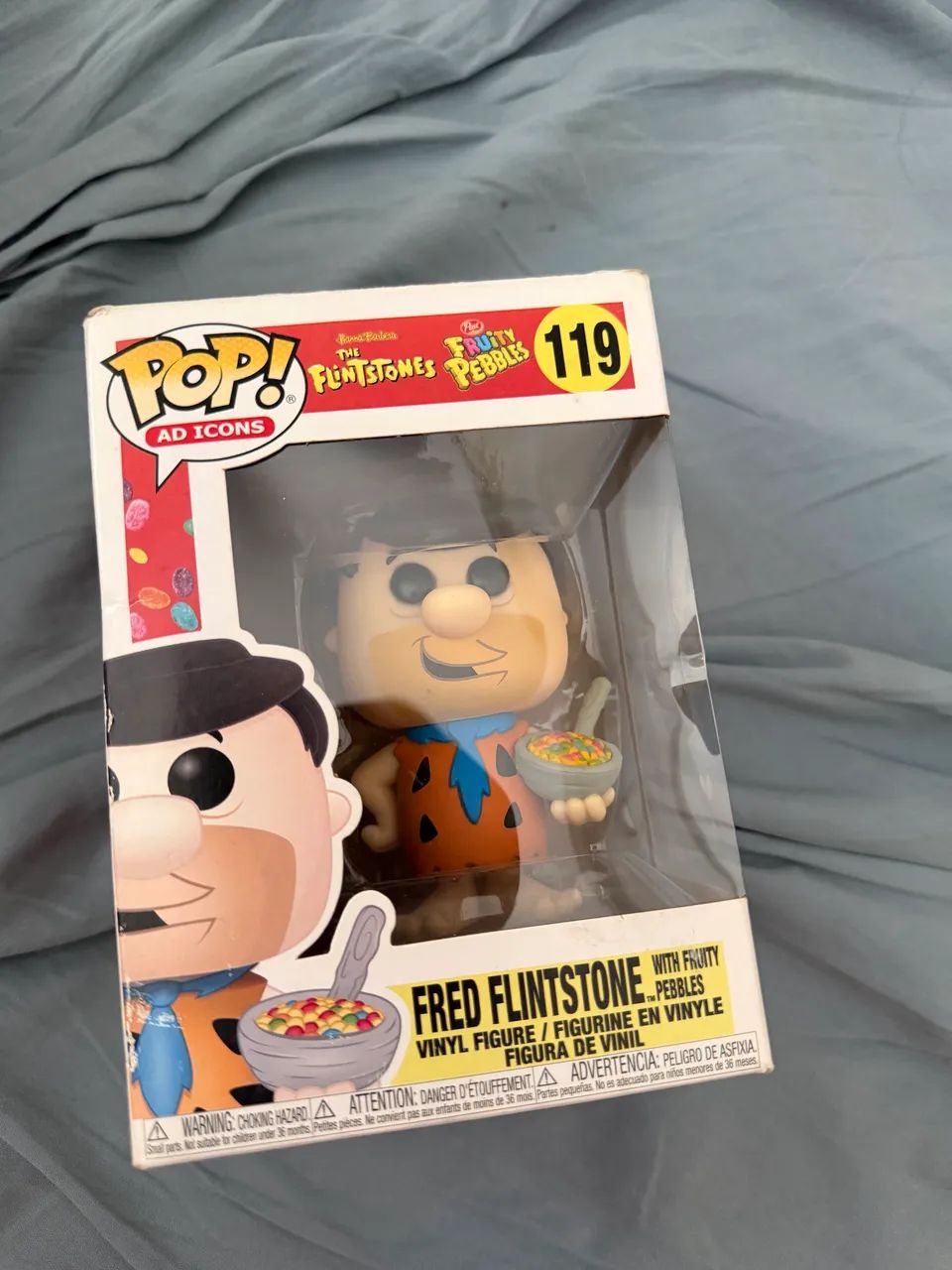 Funko pop Fred Flintstone com Fruity Pebbles #119 - Foto 5