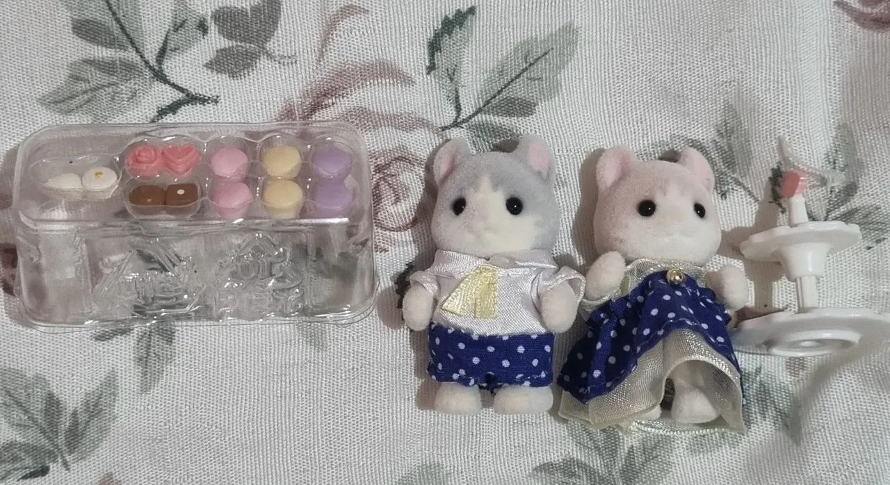 Curly ear cats sylvanian families (set completo) - Foto 4
