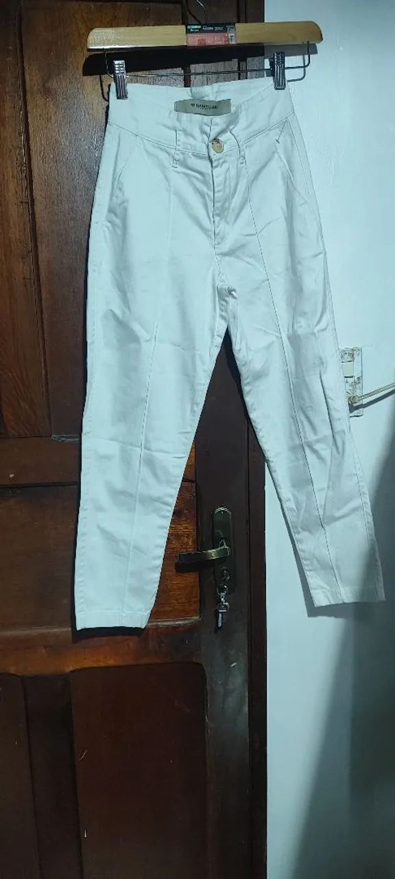 Calça Jeans Branca DAMYLLER  - Foto 4