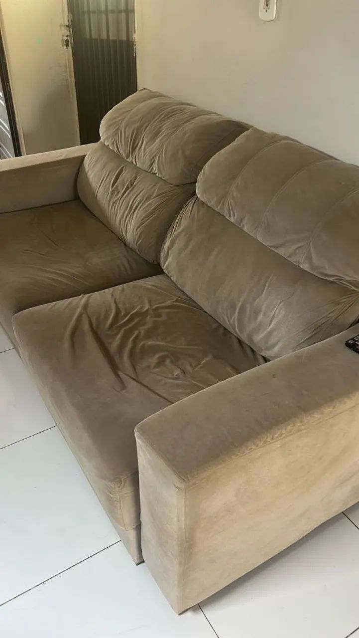 Vendo sofá dois lugares retrátil 
