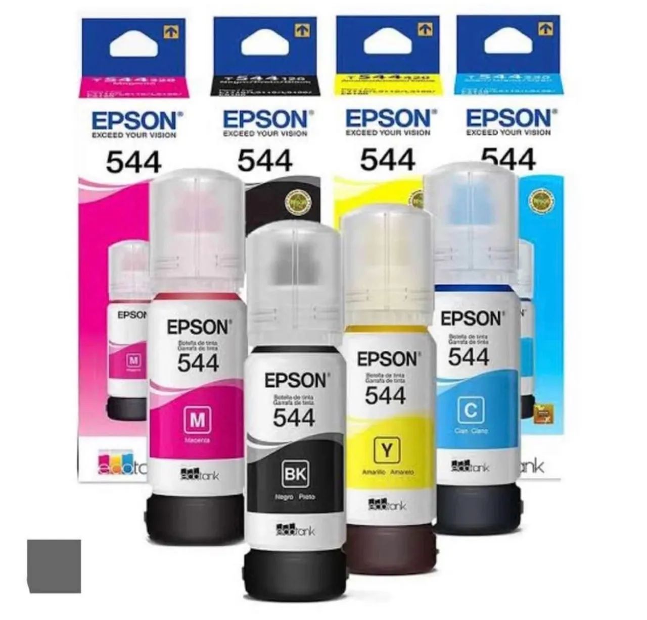 Tinta impressora Epson 544 kit com 4