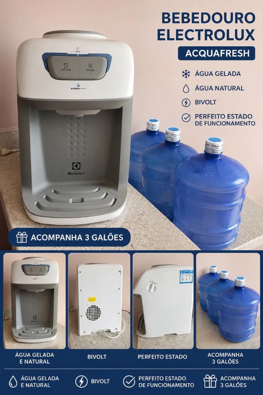 Bebedouro electrolux bivolt 