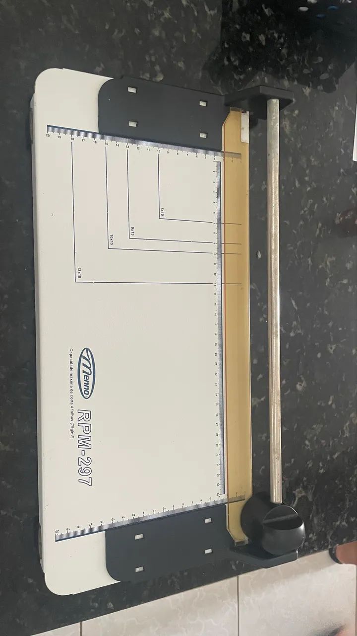 Refiladora de Papel Menno RPM-297 - Usada em ótimo estado  - Foto 2