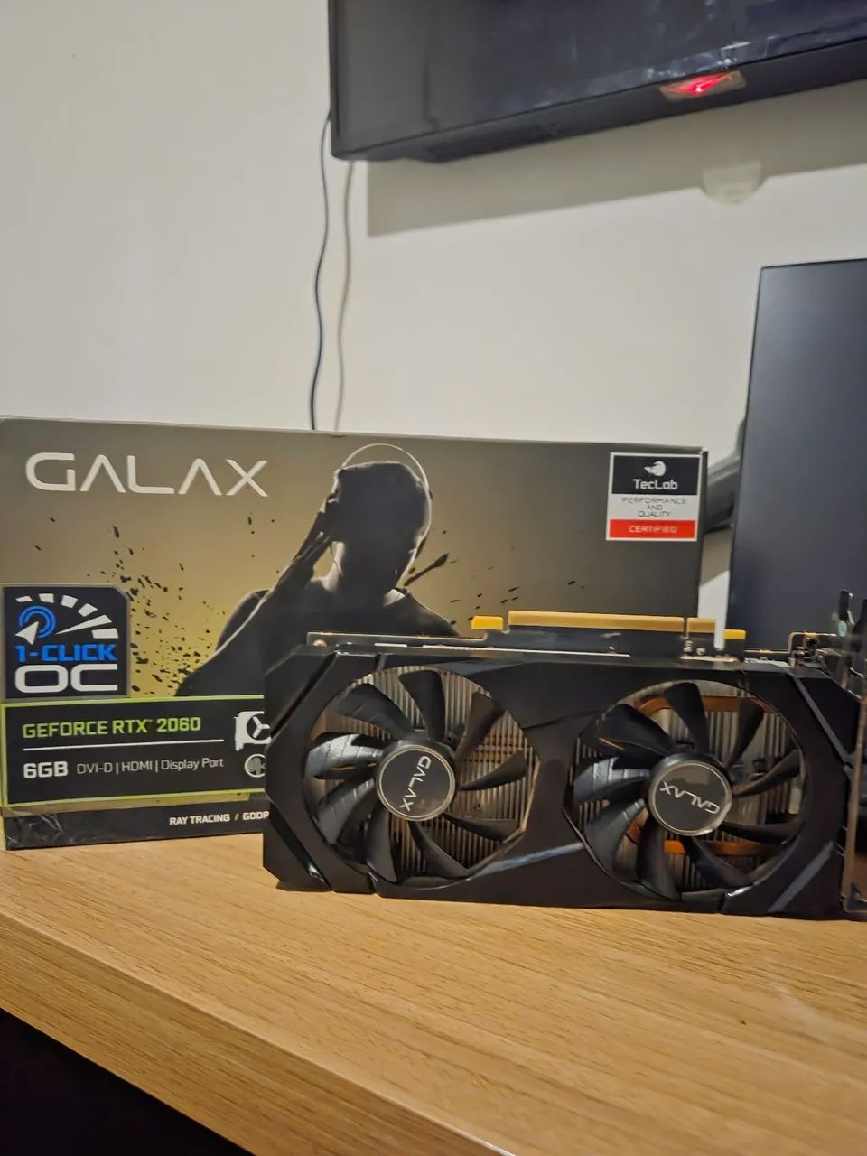 Placa de vídeo GALAX RTX 2060 6gb - Foto 3