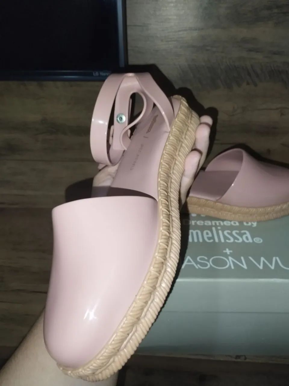 Melissa Espadridrille rosa bege 37 NOVA  - Foto 4