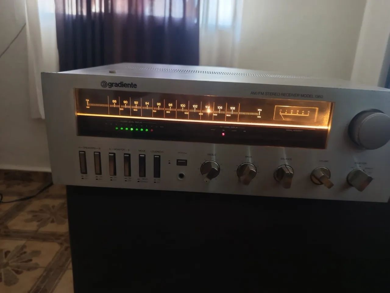 Lindo Receiver Gradiente 1360 - Foto 2