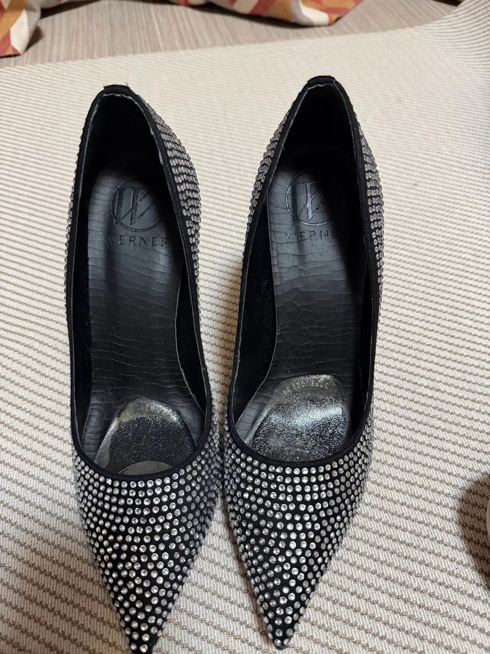 scarpin werner bico fino strass 37 - Foto 3