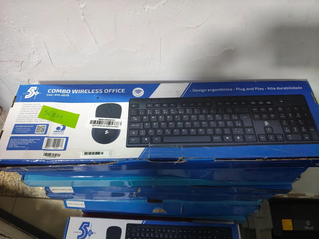 Kit teclado e mouse sem fio - Foto 2
