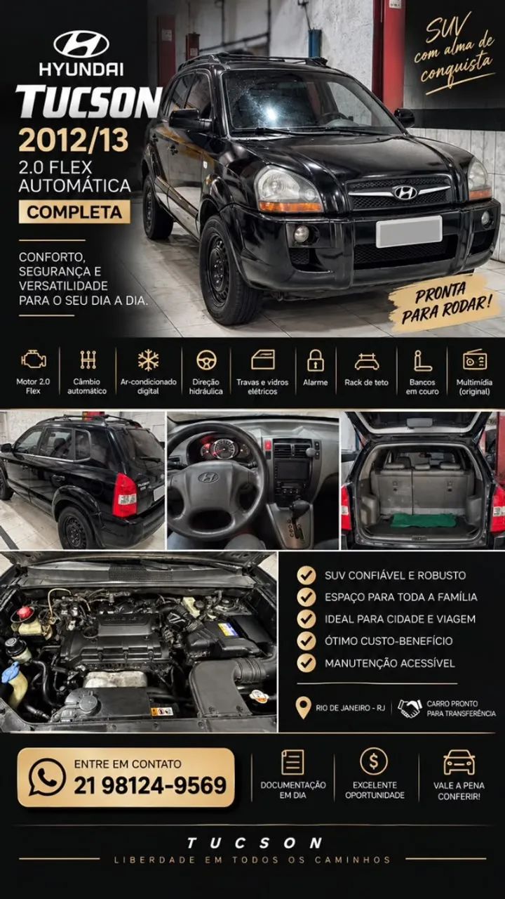 Hyundai Tucson 2.0 16V AUT. 2013