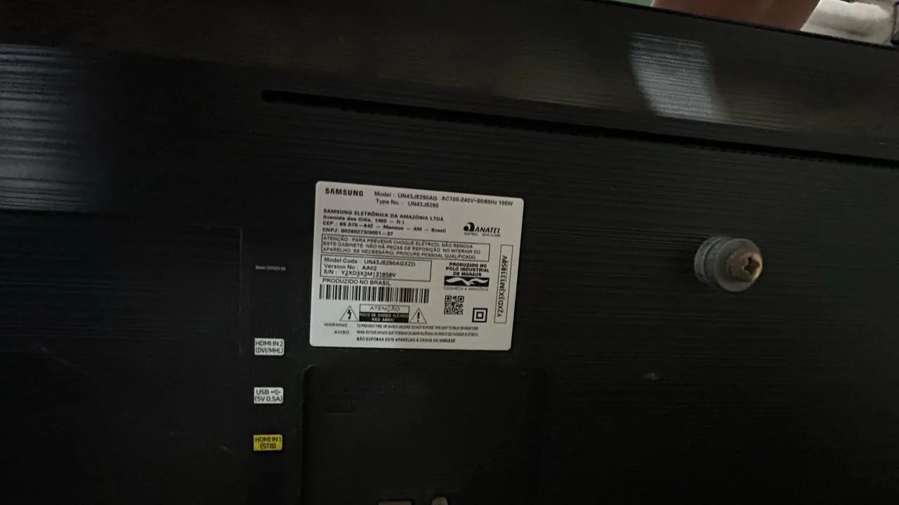 TV Samsung 43 Polegadas - Para Conserto ou Retirada de Peças - Foto 3