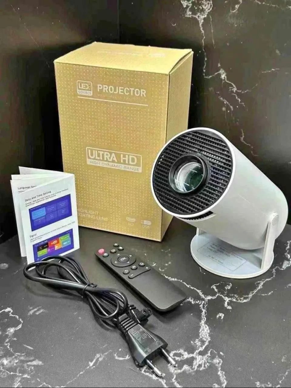 Projetor de Imagem Portátil Cinema em casa Android 
